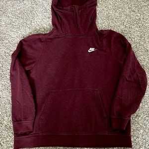 NIKE Funnel/Cowl Neck Sweatshirt (fits like a large)